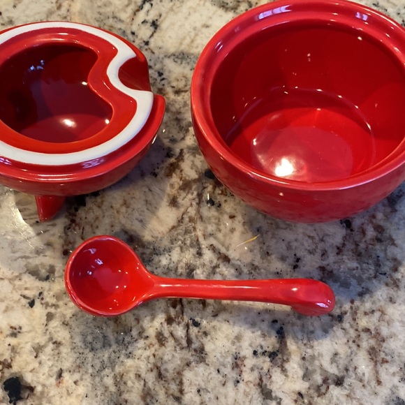 Red - Pig serving dish - Picture 4 of 5